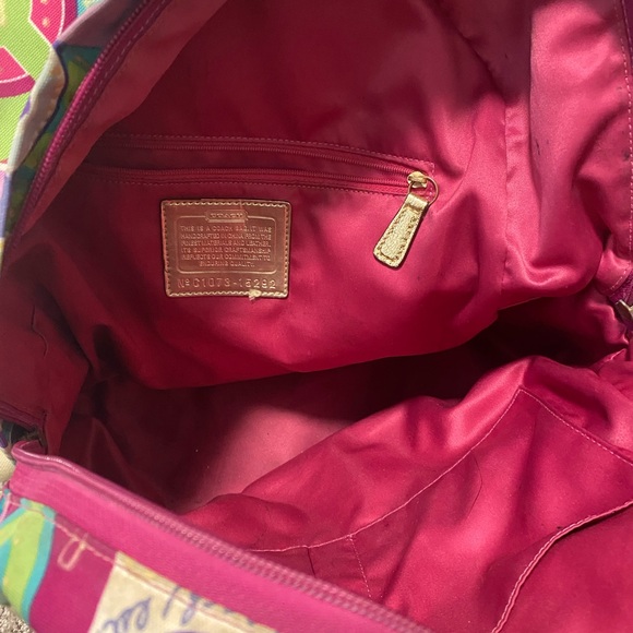 Limited Edition Coach Poppy Backpack - Picture 7 of 9